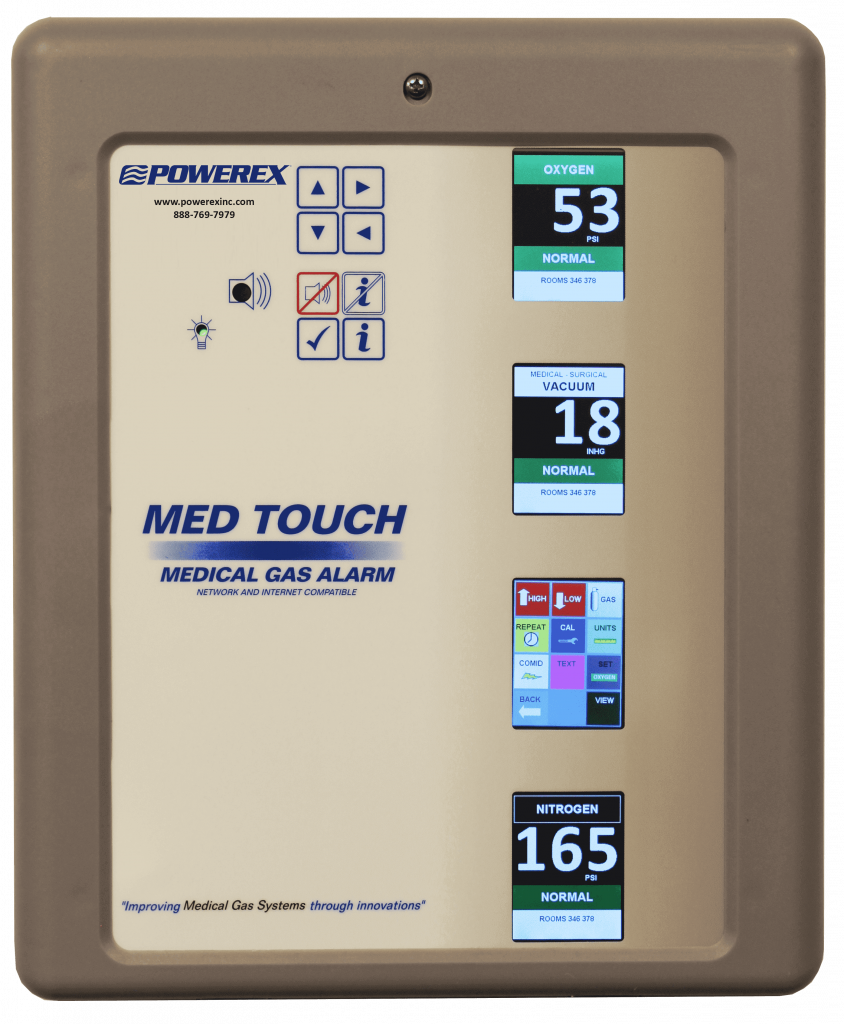 Powerex MedTouch Series Alarms