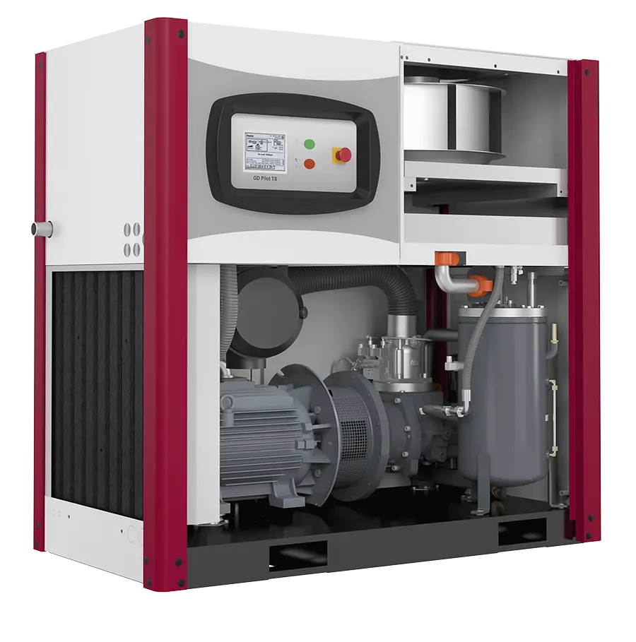 Gardner Denver Rotary Screw Air compressor rendering