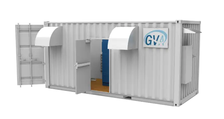 GlobalVac & Air compressed air system enclosure